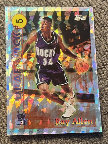 Ray allen 1996 topps draft - allen,