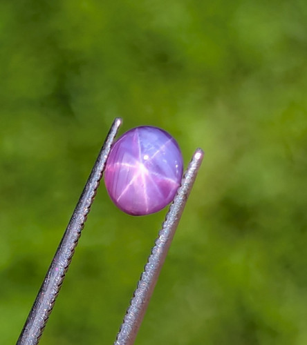 Zaffiro stella viola naturale - zaffiro,