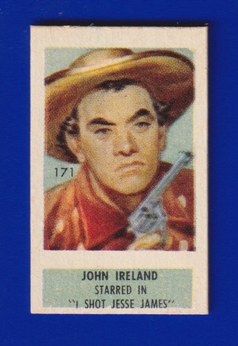 John ireland 1949 - john, topps