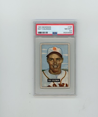 1951 bowman baseball - 1951, psa