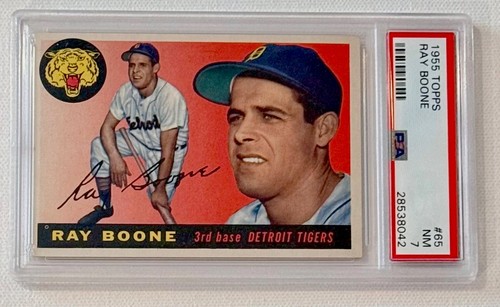 1955 topps ray boone - topps,