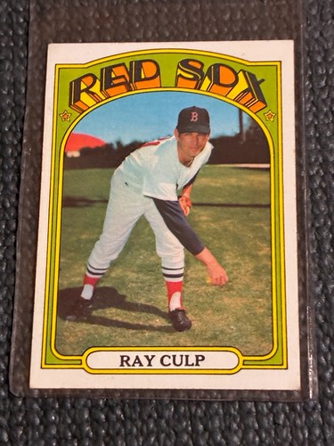 1972 topps ray culp ex - 1972,