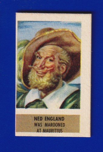 Ned england 1949 topps - 1949, x-ray