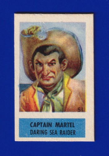 Captain martel 1949 topps - captain,