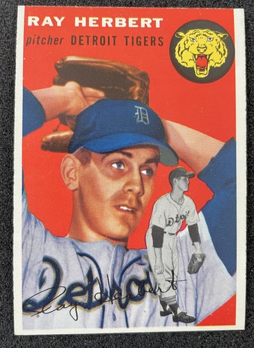 1954 topps 190 ray - ray, herbert