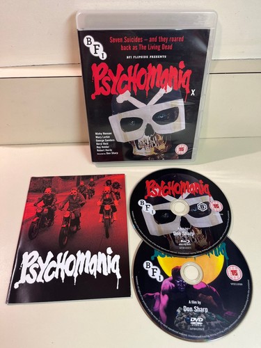 Psychomania blu ray dvd - psychomania, blu-ray,